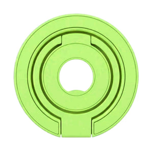 Foldable Double Magnetic Phone Ring Holder Green