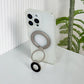 Foldable Double Magnetic Phone Ring Holder Gold