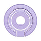 Foldable Double Magnetic Phone Ring Holder Purple