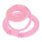 Foldable Double Magnetic Phone Ring Holder Light Pink