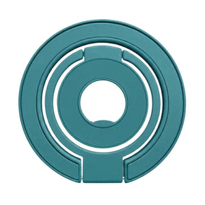 Foldable Double Magnetic Phone Ring Holder Dark green