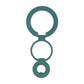 Foldable Double Magnetic Phone Ring Holder Dark green