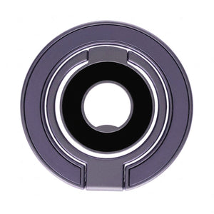 Foldable Double Magnetic Phone Ring Holder Dark Purple