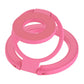 Foldable Double Magnetic Phone Ring Holder Dark Pink