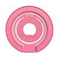 Foldable Double Magnetic Phone Ring Holder Dark Pink