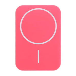 MagSafe Silicone Suction Cup Phone Mount Rose Red