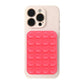 MagSafe Silicone Suction Cup Phone Mount Rose Red