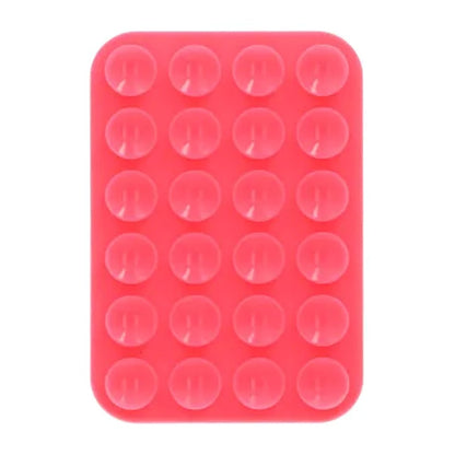 MagSafe Silicone Suction Cup Phone Mount Rose Red