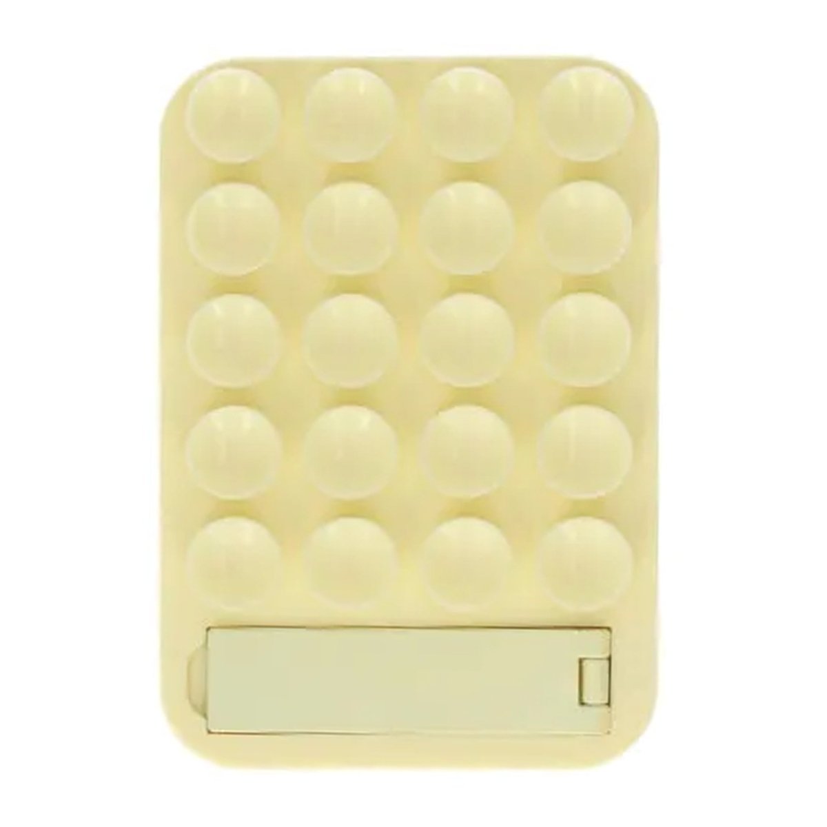 MagSafe Silicone Suction Cup Stand Phone Mount Yellow