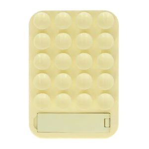 MagSafe Silicone Suction Cup Stand Phone Mount Yellow