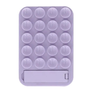 MagSafe Silicone Suction Cup Stand Phone Mount Purple