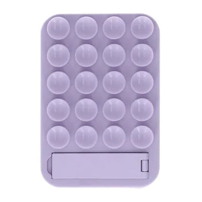 MagSafe Silicone Suction Cup Stand Phone Mount Purple