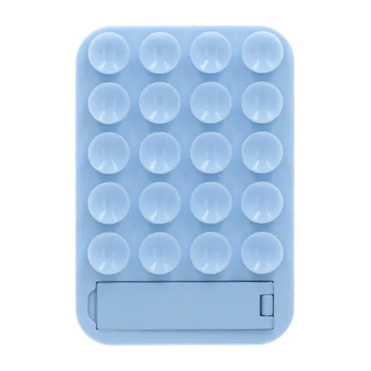 MagSafe Silicone Suction Cup Stand Phone Mount Light Blue