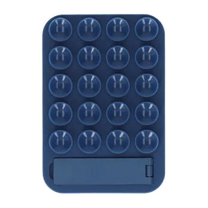 MagSafe Silicone Suction Cup Stand Phone Mount Dark Blue