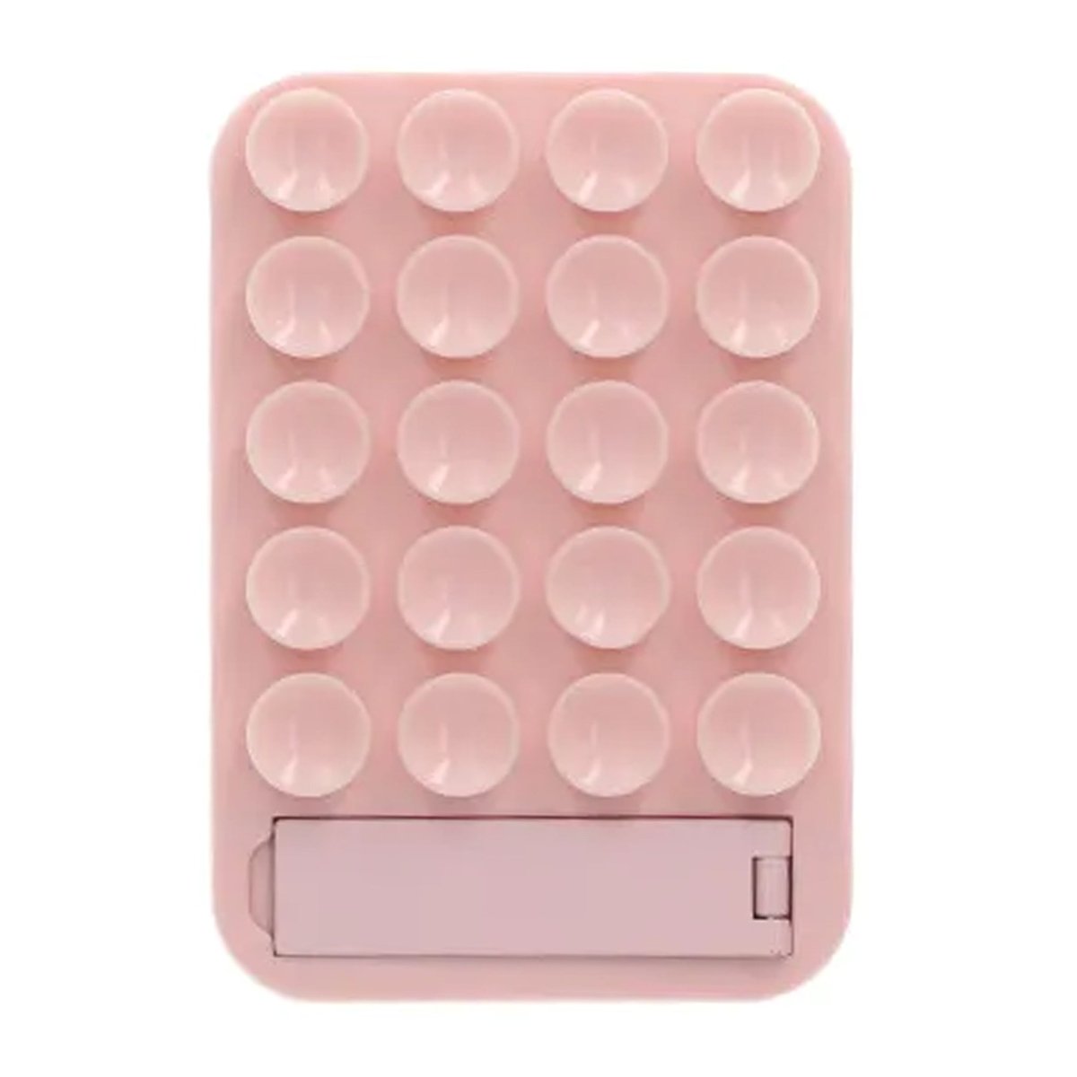 MagSafe Silicone Suction Cup Stand Phone Mount Pink