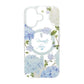 Painted Floral Matte Magnetic Case For iPhone 17 - H3