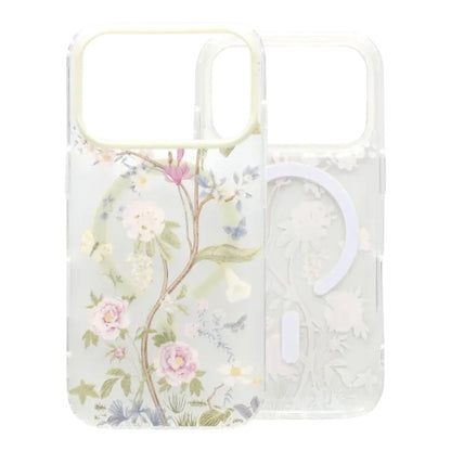 Painted Floral Matte Magnetic Case For iPhone 17 Pro Max - H5