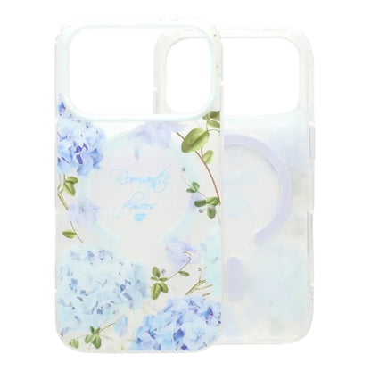 Painted Floral Matte Magnetic Case For iPhone 17 Pro Max - H3