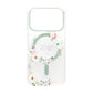 Painted Floral Matte Magnetic Case For iPhone 17 Pro Max - H4