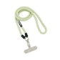 Universal Crossbody Phone Lanyards with Patch Weave Mobile Phone Strap Lanyard Neck Rope Green for Cell Phone Hanging Cord Strap