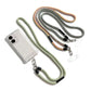 Universal Crossbody Phone Lanyards with Patch Weave Mobile Phone Strap Lanyard Neck Rope Green for Cell Phone Hanging Cord Strap