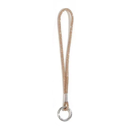 Mobilband Halsband Unverisal - Gul glitter