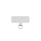 Replacement Phone Lanyard Gaskets Stainless Steel Mobile Phone Tether Tab Sliver for Crossbody Wrist Straps Universal Metal Phone Clips