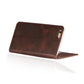 Folio Leather Case For iPhone 6 Plus/6S Plus Brown