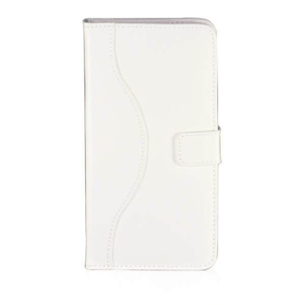 Folio Leather Case For iPhone 6 Plus/6S Plus White