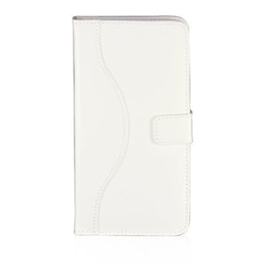 Folio Leather Case For iPhone 6 Plus/6S Plus White