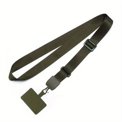 ArmyGreen Universal Crossbody Phone Lanyards Adjustable Mobile Phone Strap Landyard Neck Rope for Cell Phone Hanging Cord Strap Anti-loss