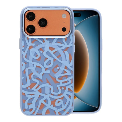 Mobilskal Magsafe med Graffiti för iPhone 17 Pro Max - Ljusblå