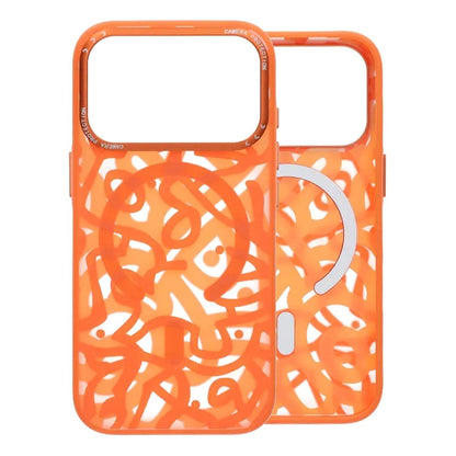 Graffiti Craft MagSafe Case For iPhone 17 Pro Max Orange