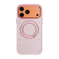 Mobilskal med roterande stativ och strass för iPhone 17 Pro och 18 Pro - Rosa