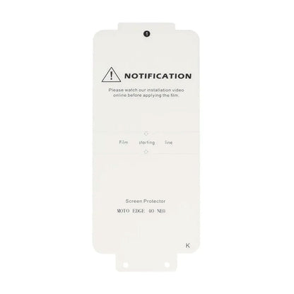 Motorola Edge 40 Neo 5G UV Skärmskydd - Transparent Bulk