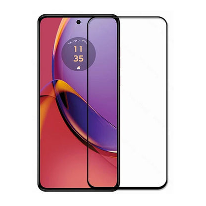 Motorola Moto G23 Skärmskydd Heltäckande - Svart Bulk