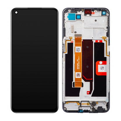 OPPO A74 5G Skärm med LCD Display & Ram Original - Svart