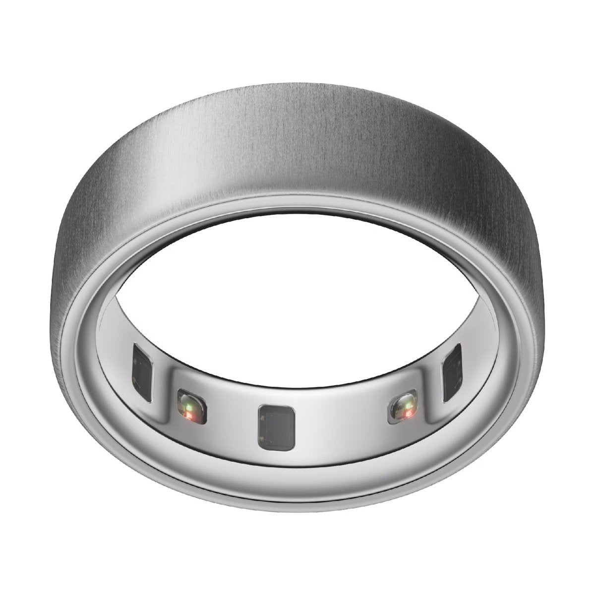 Oura Ring 4 Smart Ring Borstat Silver Storlek 14 - Nyskick