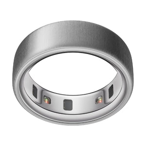 Oura Ring 4 Smart Ring Borstat Silver Storlek 15 - Nyskick
