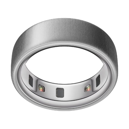 Oura Ring 4 Smart Ring Borstat Silver Storlek 15 - Nyskick