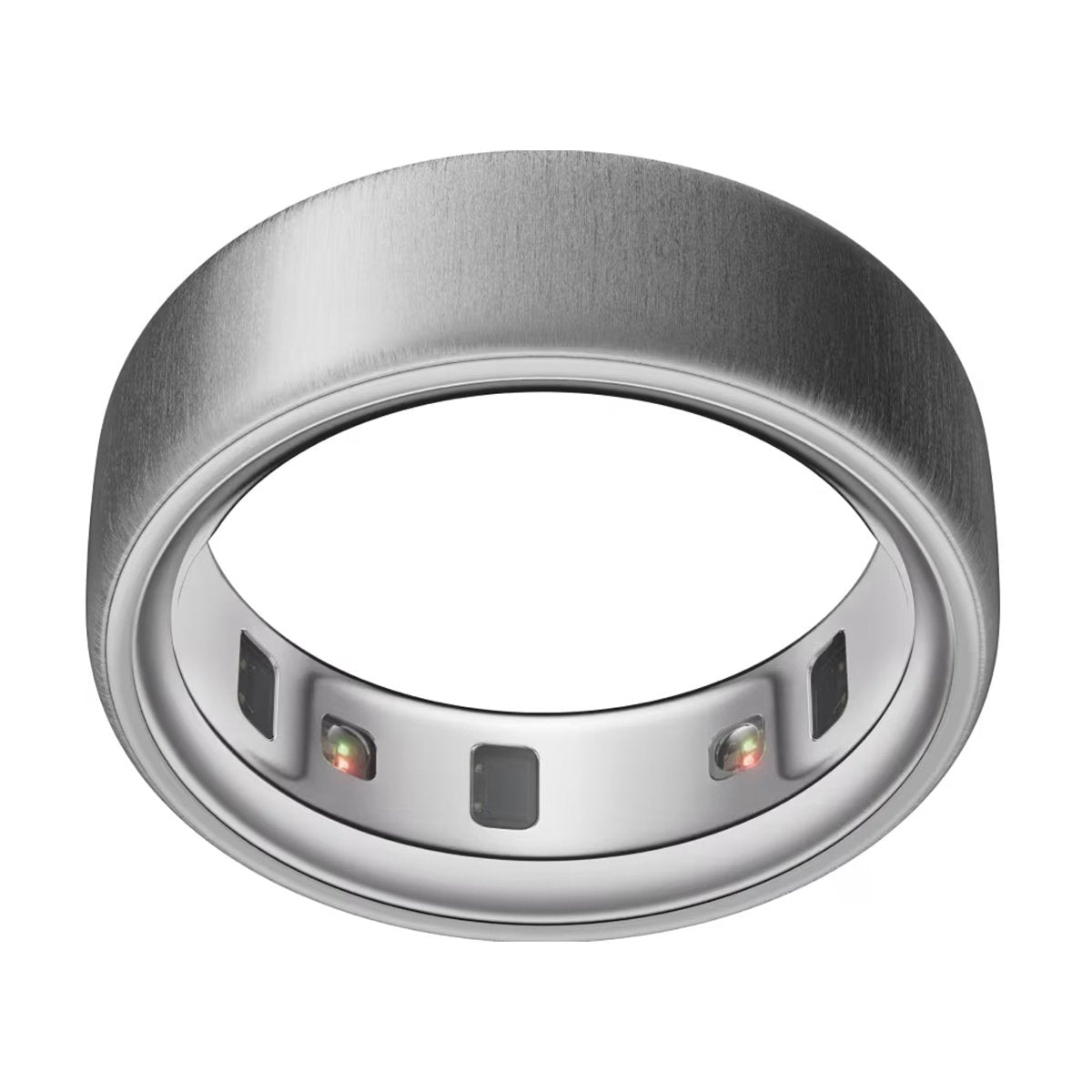 Oura Ring 4 Smart Ring Borstat Silver Storlek 8 - Nyskick