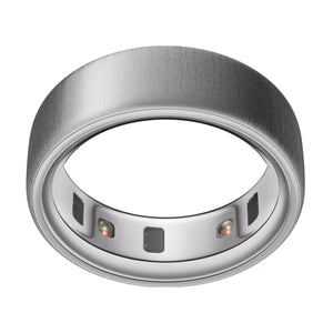 Oura Ring 4 Smart Ring Borstat Silver Storlek 8 - Nyskick
