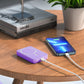 Powerbank Magnetic with Wireless Charging 10000 mAh - Purple