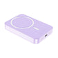 Powerbank Magnetic with Wireless Charging 10000 mAh - Purple
