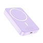 Powerbank Magnetic with Wireless Charging 10000 mAh - Purple