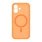Precise Hole Shield Magnetic Case - iPhone 16 Orange