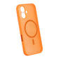 Precise Hole Shield Magnetic Case - iPhone 16 Orange