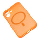 Precise Hole Shield Magnetic Case - iPhone 16 Orange