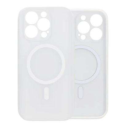 Slimmat MagSafe-skal med kameraskydd för iPhone 16 Pro Max - Vit