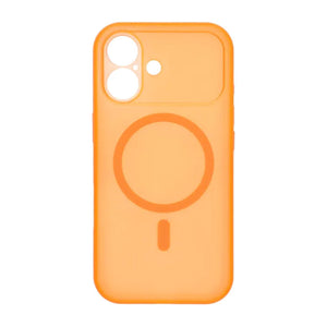 Slimmat MagSafe-skal med kameraskydd för iPhone 17 - Orange